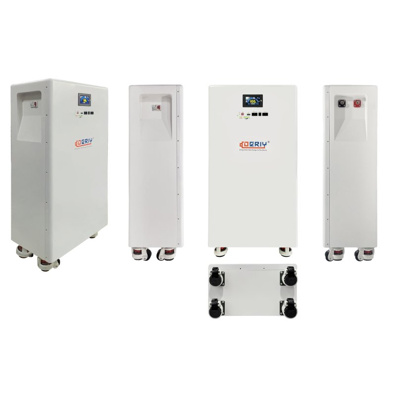 Baterie LiFePO4 15kWh 51.2V 300Ah cu roți – soluție de stocare energie pentru sisteme fotovoltaice